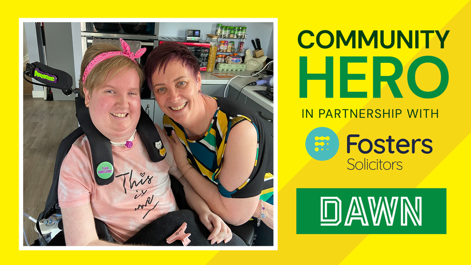 This month's Fosters Solicitor's Community Hero for February is the late Dawn Lossau, nominated by Finnbar's Force.