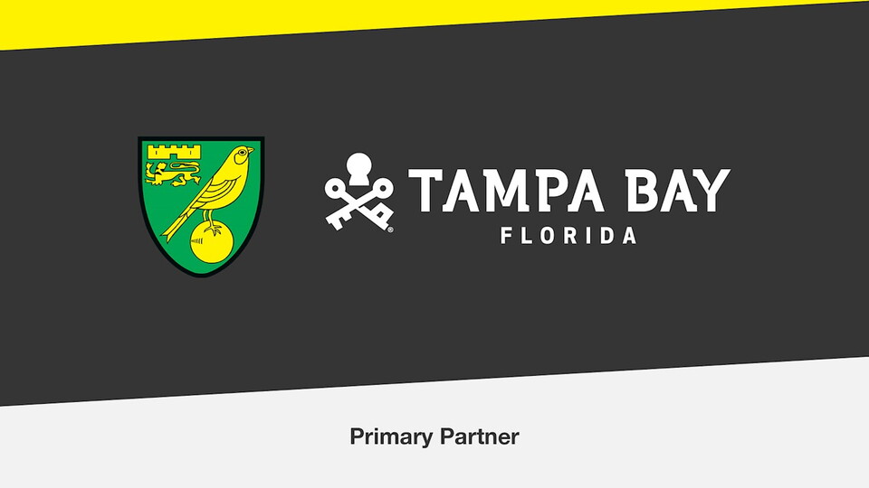 Norwich City are delighted to announce the renewal of the club’s partnership with official destination partner Visit Tampa Bay.