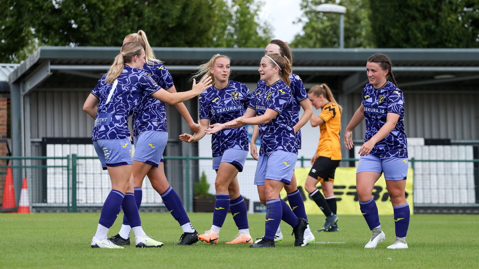 Norwich City Women have been drawn away to AFC Bournemouth Women in the first round of the FAWNL League Cup.