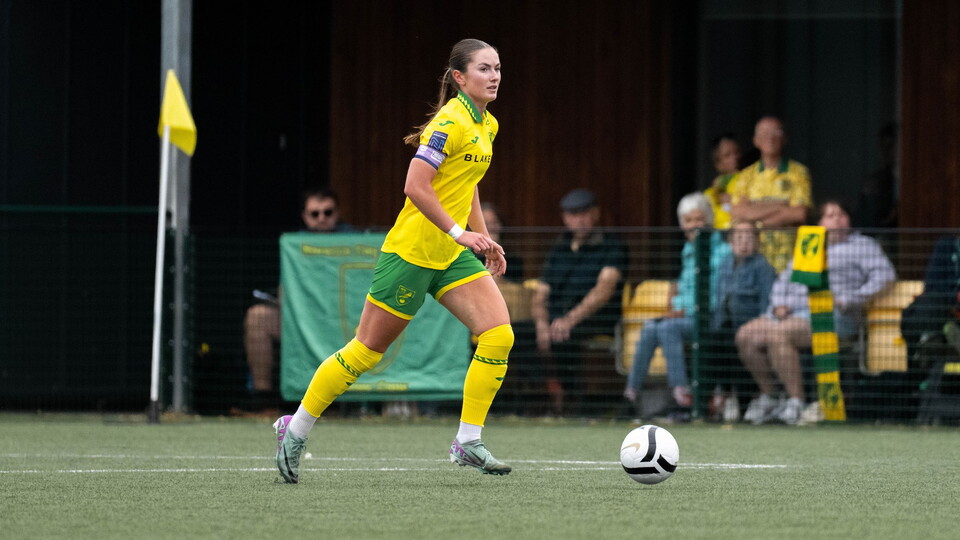 Summer signing Grace Riglar took part in a press conference alongside head coach Andy Cook ahead of the Carrow Road fixture against Luton Town.