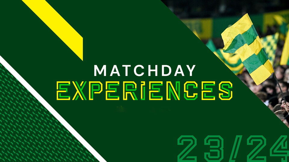 Norwich City matchday experiences for the 2023/24 Sky Bet Championship season are now on general sale.