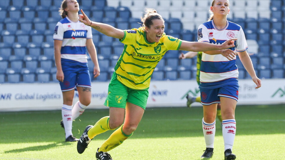 Norwich City Women extended their unbeaten run to nine in all competitions on Sunday afternoon, as they beat Queens Park Rangers 2-1 at Loftus Road.