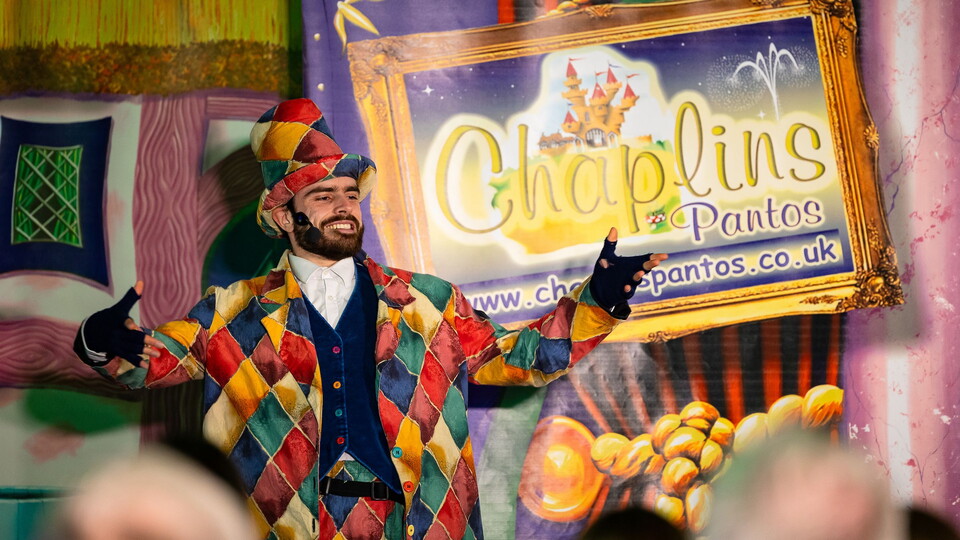 Delia's Canary Catering and Chaplin's Pantos opened the new year with a hugely successful pantomime rendition of Jack and the Beanstalk last week.