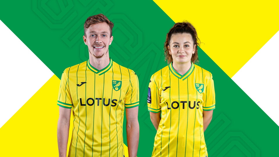 Canary fans will have the chance to meet Kieran Dowell and Ella Gambell at a signing session at Carrow Road on Wednesday, April 12.