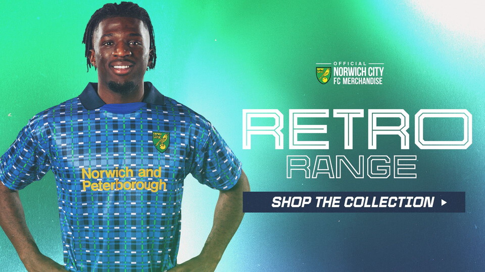Canary fans can get their hands on some of the iconic kits worn by Norwich City Football Club in some of their most memorable years in a Yellow shirt.