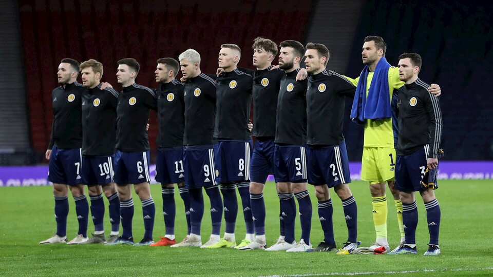 Grant Hanley scored on his return to the Scotland side after a three-year absence to help his country battle to a 2-2 draw against Austria in their opening 2022 World Cup qualifier.