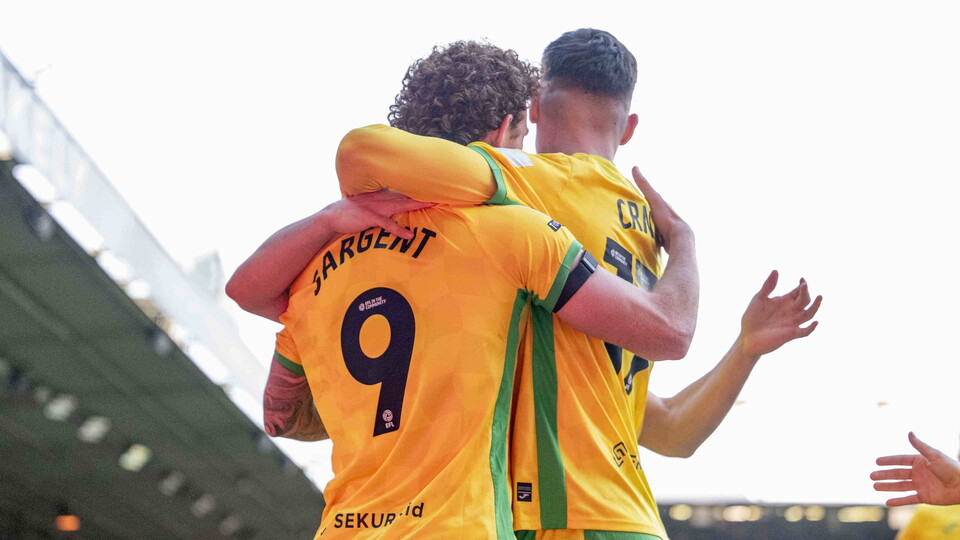Vote for your Norwich City player of the month for February 2025, presented by Anglian Home Improvements.