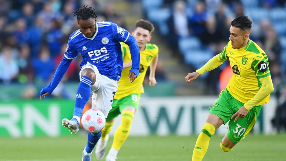 Second half goals from Jamie Vardy (2) and James Maddison sent Norwich City to an away defeat at the King Power Stadium.