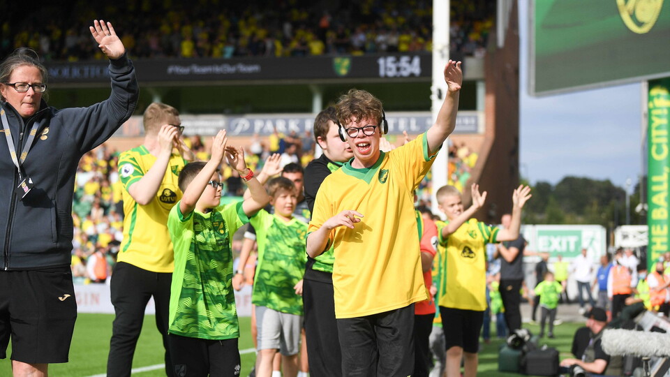 As part of a Community Sports Foundation takeover day, a percentage of all tickets purchased for Norwich City’s Carabao Cup fixture against Birmingham City will be donated to the club charity.