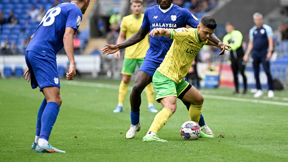 Norwich City fell to a 1-0 defeat away to Cardiff City on the opening day of the 2022/23 Sky Bet Championship season, both sides finishing the game with ten men.