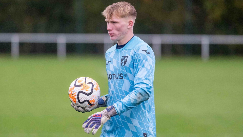 Norwich City goalkeeper Henry Bullen has been nominated for Academy Save of the Season at the Premier League Academy Awards.