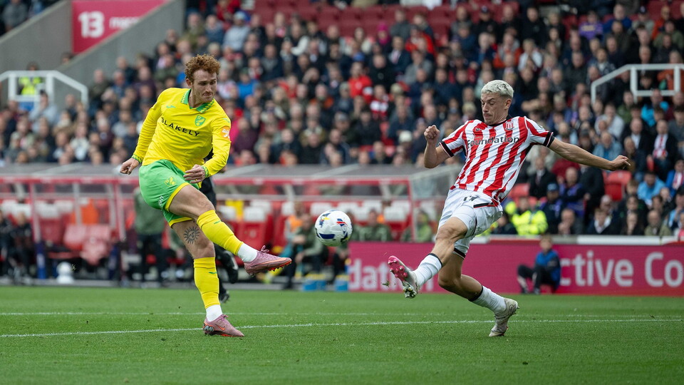 Jovon Makama helped to secure a point on the road for the Canaries in a 1-1 draw with Stoke City in the Sky Bet Championship.