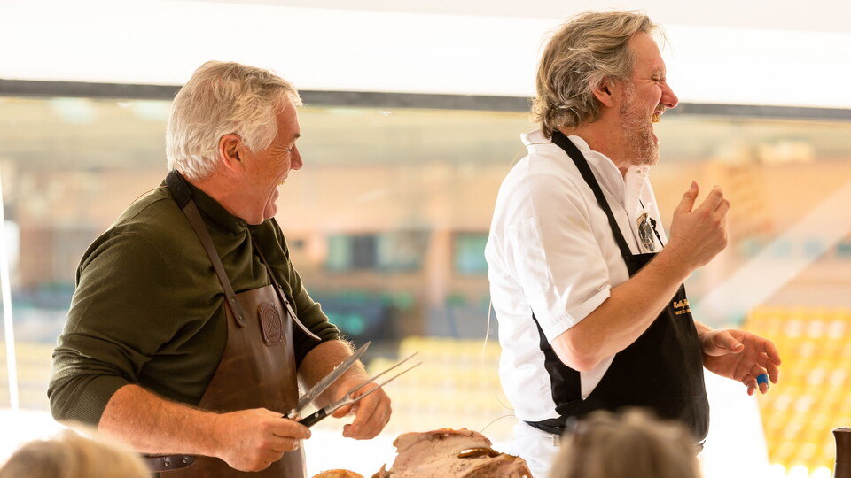 Delia's Canary Catering held a packed out Food and Wine workshop at the Top of the Terrace at Carrow Road on Tuesday, November 28.