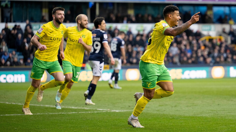 Norwich City came away from The Den with a vital three points in their play-off push, thanks to a resilient second-half performance.