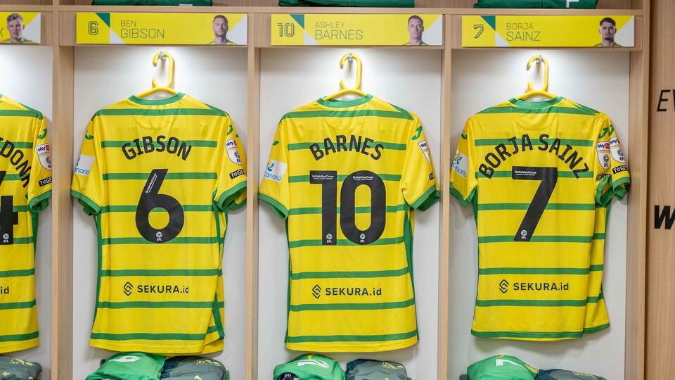 To celebrate Sunday's derby day win, Canary fans can get free printing on all new 2023/24 men's squad names and numbers until midnight.