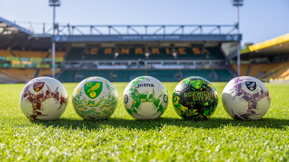 The official Norwich City football collection is now back in stock in-store and online.