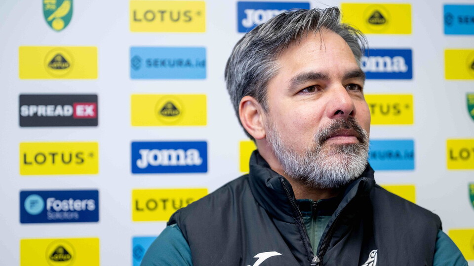 Norwich City head coach David Wagner said he was proud of his players' performance today against Swansea City, despite only picking up a point in the final home game of the season.