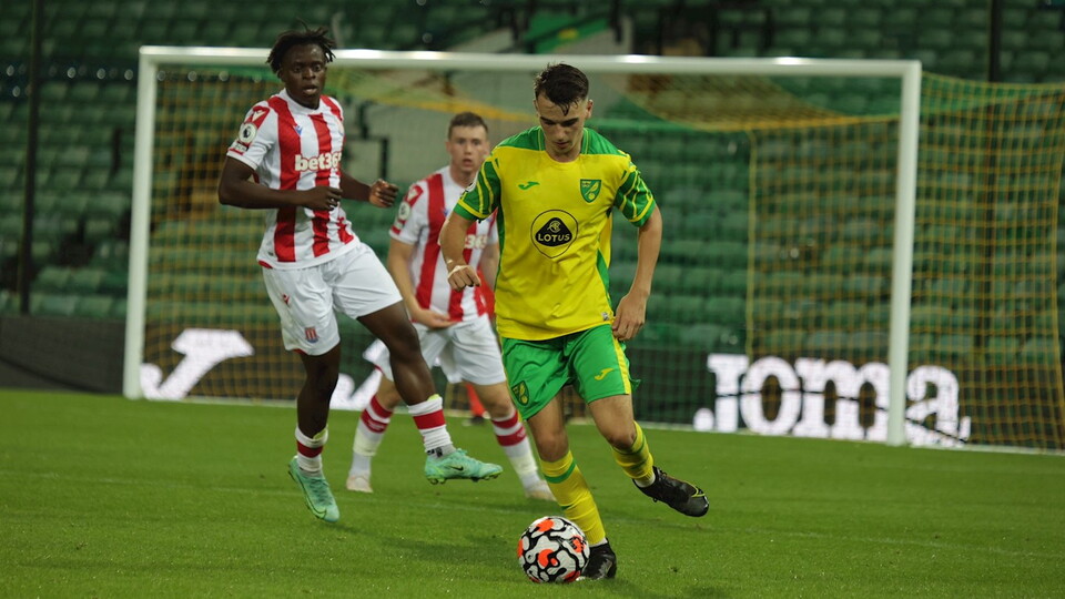 Norwich City Under-23s midfielder Liam Gibbs was encouraged by the team performance in Friday night’s 1-0 loss at home to Stoke City U23s in the Premier League 2 Division 2.