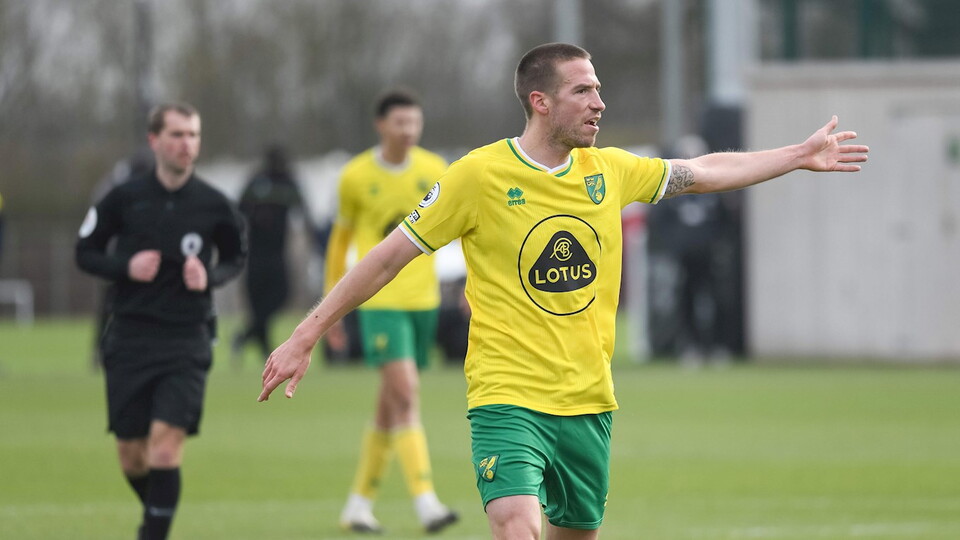 Marco Stiepermann is currently playing for Norwich City's Under-23s against Leeds United as he prepares to return to team training with the first team.