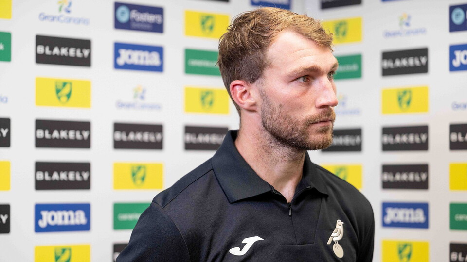 Norwich City defender Jack Stacey reflected on this afternoon's defeat at Carrow Road, saying the team was now playing for pride until the end of the season.