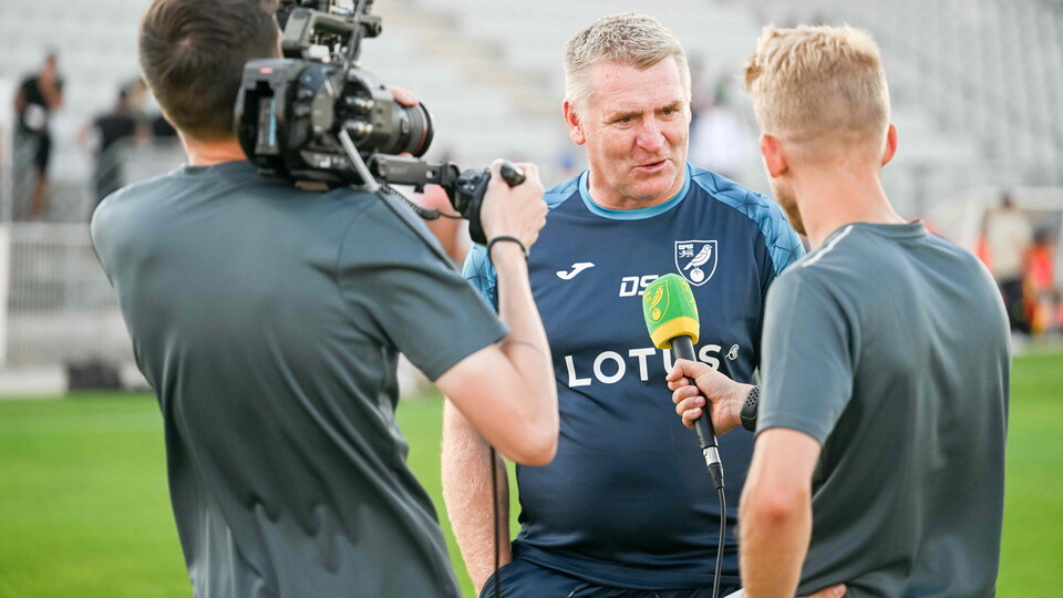 Norwich City head coach Dean Smith was delighted with his side's 3-0 win over Olympique de Marseille at Stade Parsemain on Saturday afternoon.