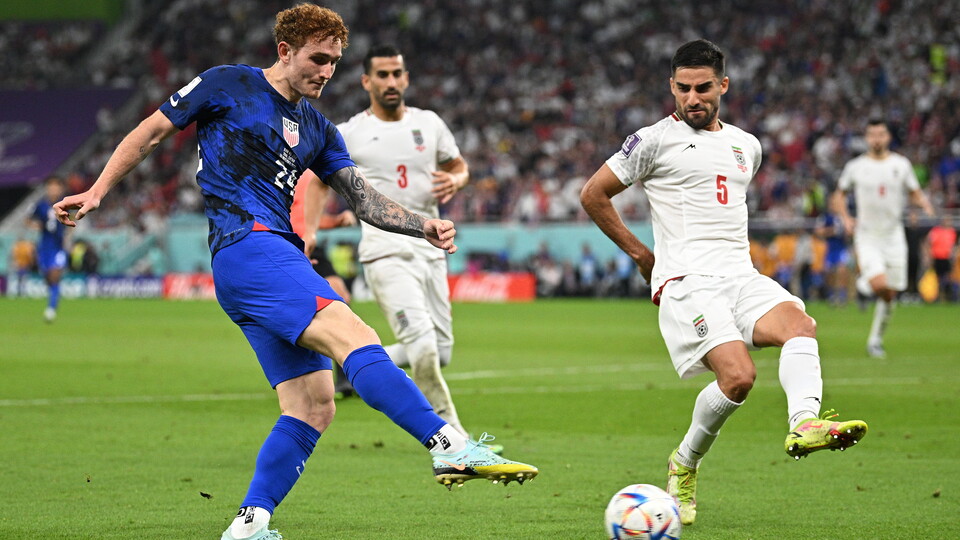 Josh Sargent and the US Men's National Soccer Team booked their place in the Round of 16 of the World Cup with a 1-0 win over Iran last night.
