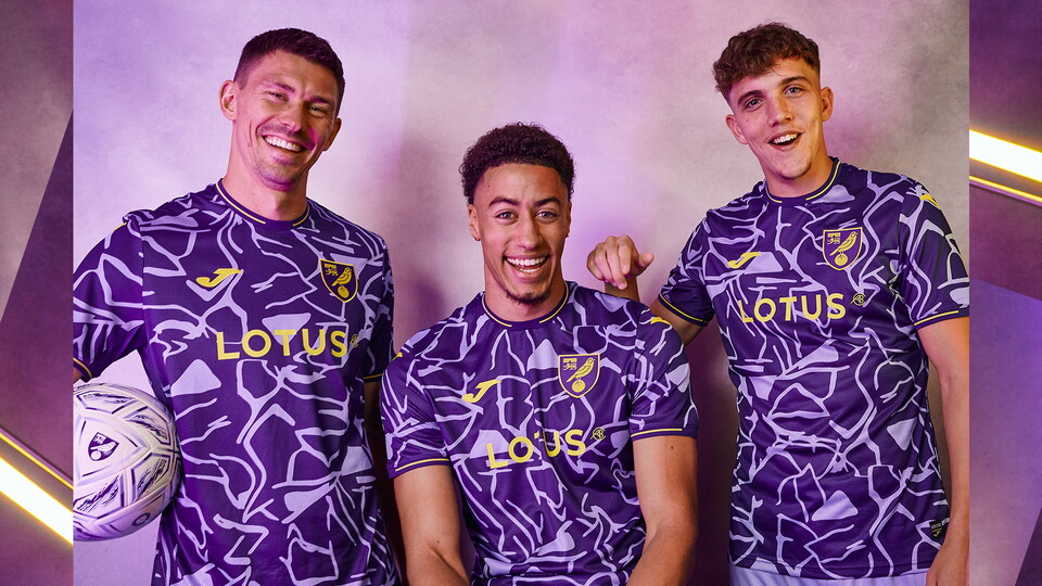 Norwich City have launched the new Joma third kit for the 2023/24 season.