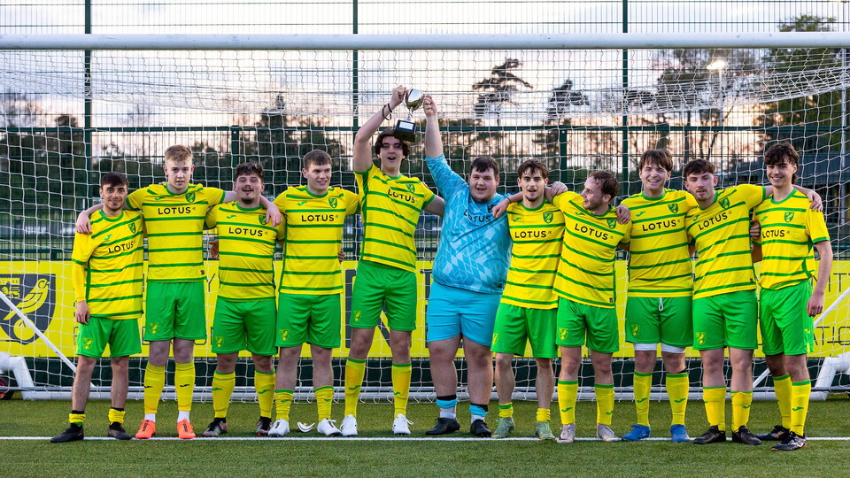 A team of both Norwich City and Swansea City supporters played out a friendly in the Joma Fans Cup at The Nest on Friday evening.