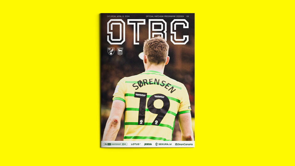 The latest edition of our official matchday programme is now available to purchase ahead of the Norwich City v Ipswich Town fixture on Saturday, April 6.