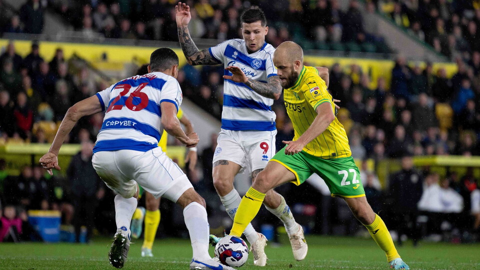 Norwich City are in midweek action on Wednesday, facing Queens Park Rangers at Loftus Road in the Sky Bet Championship (KO 7.45pm).