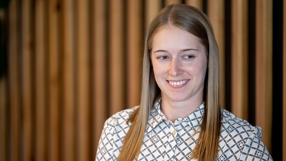 Flo Allen spoke to the media as new Norwich City Women head coach Andy Cook was formally introduced to the press.