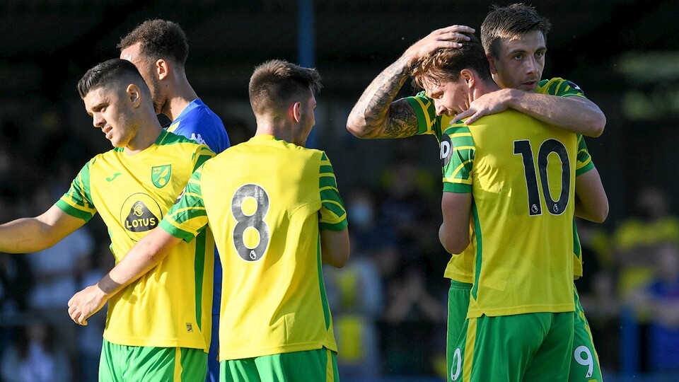 Norwich City beat King's Lynn Town in their first pre-season friendly on Friday evening, thanks to goals from Kieran Dowell (2) and Adam Idah. You can watch a full replay of the match here: