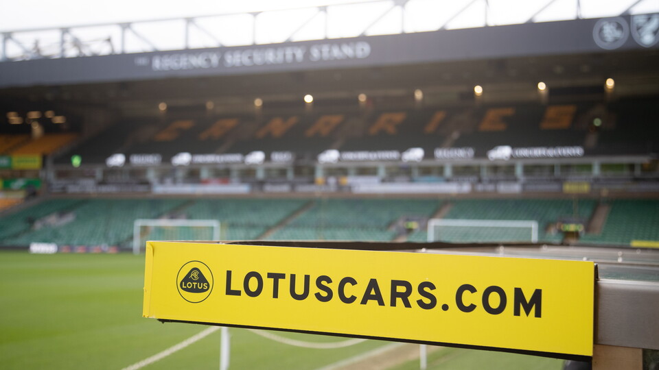 Norwich City principal partners Lotus are offering fans the chance to win a money can't buy matchday experience.