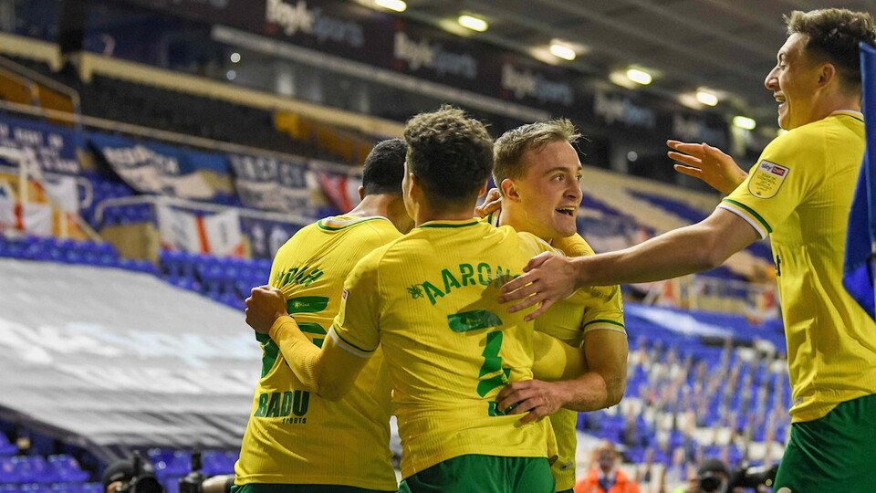 Norwich City midfielder Oliver Skipp scored the Canaries’ third and final goal in Tuesday’s 3-1 win away to Birmingham City.