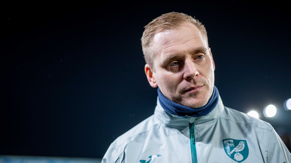Norwich City head coach Johannes Hoff Thorup reflected on his side's 2-0 defeat to Leeds United in the Sky Bet Championship.