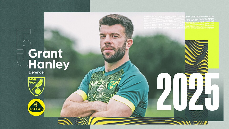 Norwich City captain Grant Hanley has signed a new contract extension, keeping him at the club until June 2025.