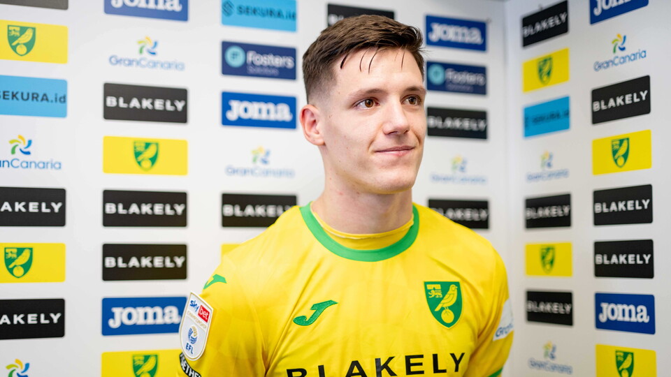 Ante Crnac was Norwich City's main man in the 4-2 win against Luton Town, scoring twice and setting up the important third goal.