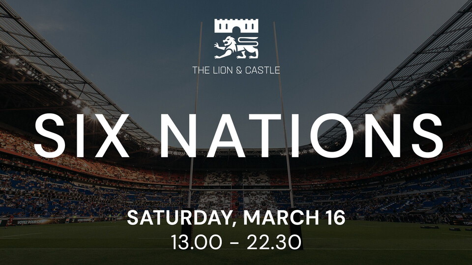 The Lion and Castle will be open on Saturday, March 16 for a full day of live sporting entertainment.