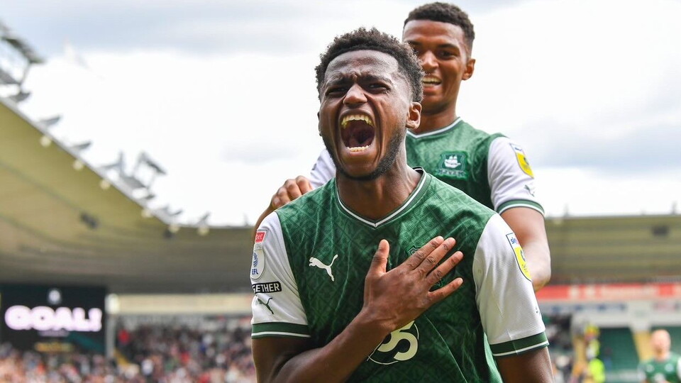 Bali Mumba scored the equaliser against Ipswich that helped Plymouth secure a win in a Sky Bet League One fixture on Sunday.