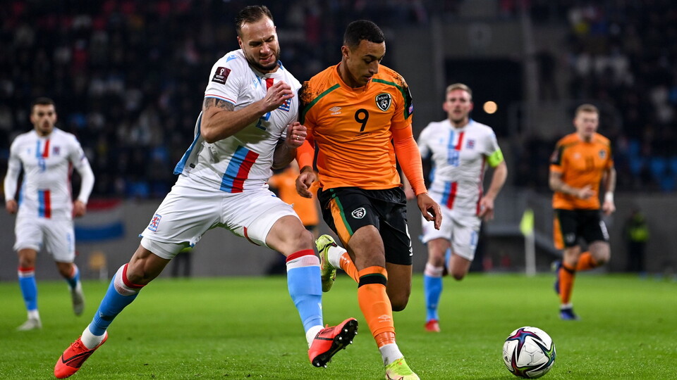 Adam Idah played an hour of Republic of Ireland's victory over Luxembourg on Sunday evening, as the Boys In Green ended their World Cup qualifying campaign on a positive note.