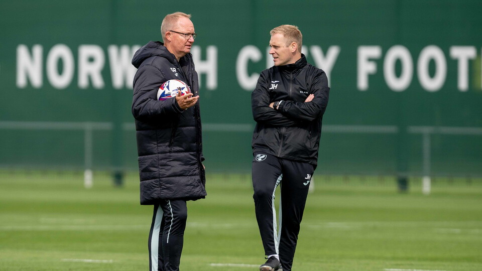 Head coach Johannes Hoff Thorup and his assistant head coach Glen Riddersholm will be the special guests at the next Norwich City Fans' Social Club fan forum.