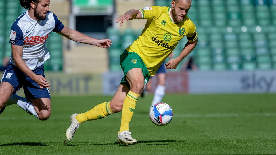 Norwich City striker Teemu Pukki’s match-worn shirt from the 2-2 draw against Preston North End has been relisted for auction.