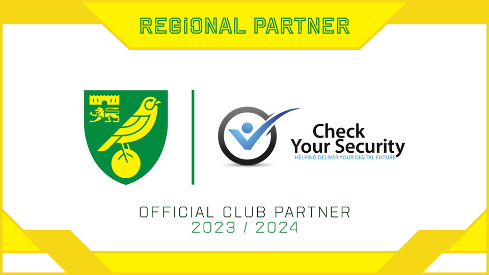 Norwich City are delighted to announce a renewal of our long-standing regional partnership with Check Your Security.