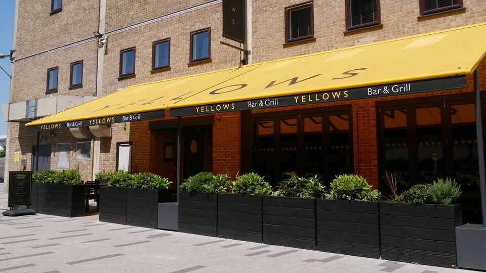 Yellows Bar and Grill is now offering a free pint of Budweiser or East Coast IPA with any main meal for all customers over the age of 18.