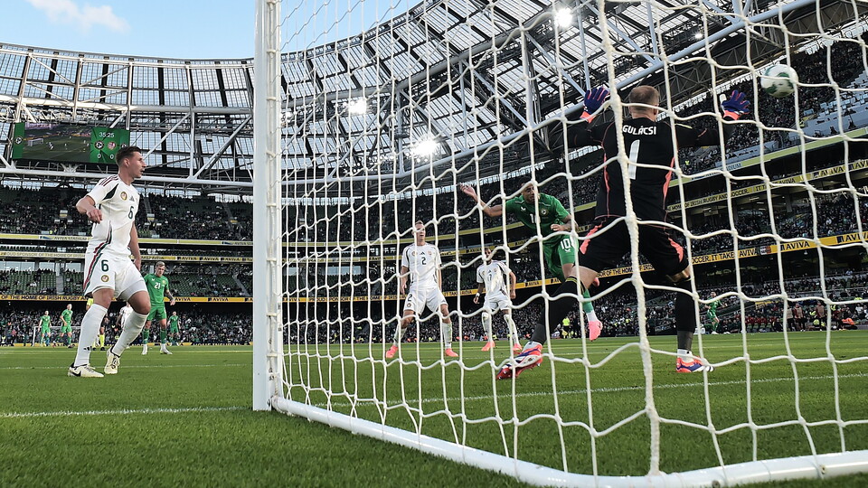 Adam Idah was on the scoresheet for the Republic of Ireland as they claimed a 2-1 win over Hungary at the Aviva Stadium on Tuesday evening.