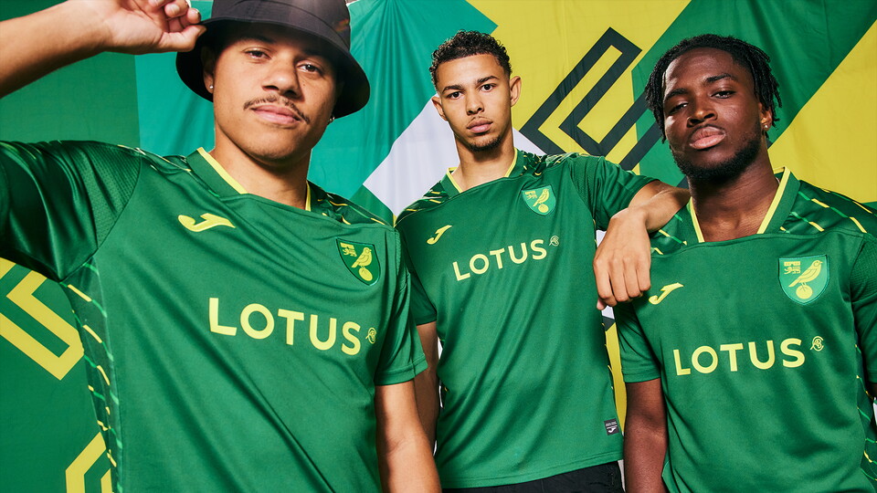 Norwich City have launched the club’s new Joma away kit ahead of the 2023/24 campaign.
