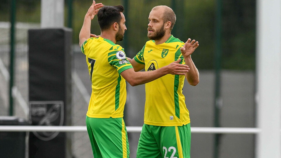 Watch below for a full re-run of Norwich City's 2-0 win over Huddersfield Town: