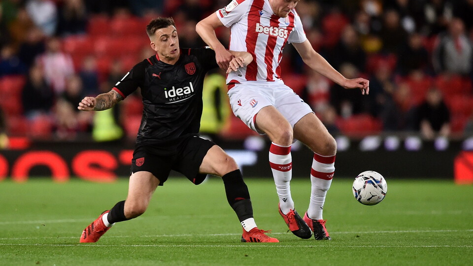 Norwich City loanee Jordan Hugill scored his first goal for West Bromwich Albion in Saturday’s 3-0 win at home to Bristol City.