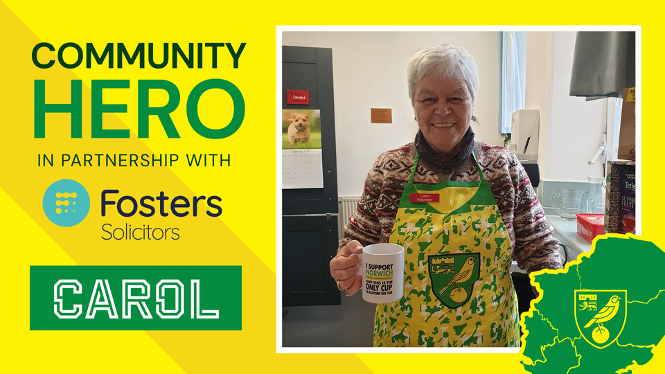 This month's Fosters Solicitors Community Hero is Carol Tooke, celebrated for her outstanding dedication to the Wymondham Dementia Support Group.