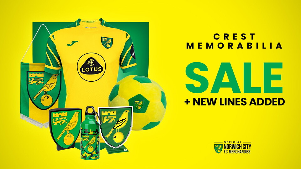 New lines have now been added to the club's crest memorabilia sale.